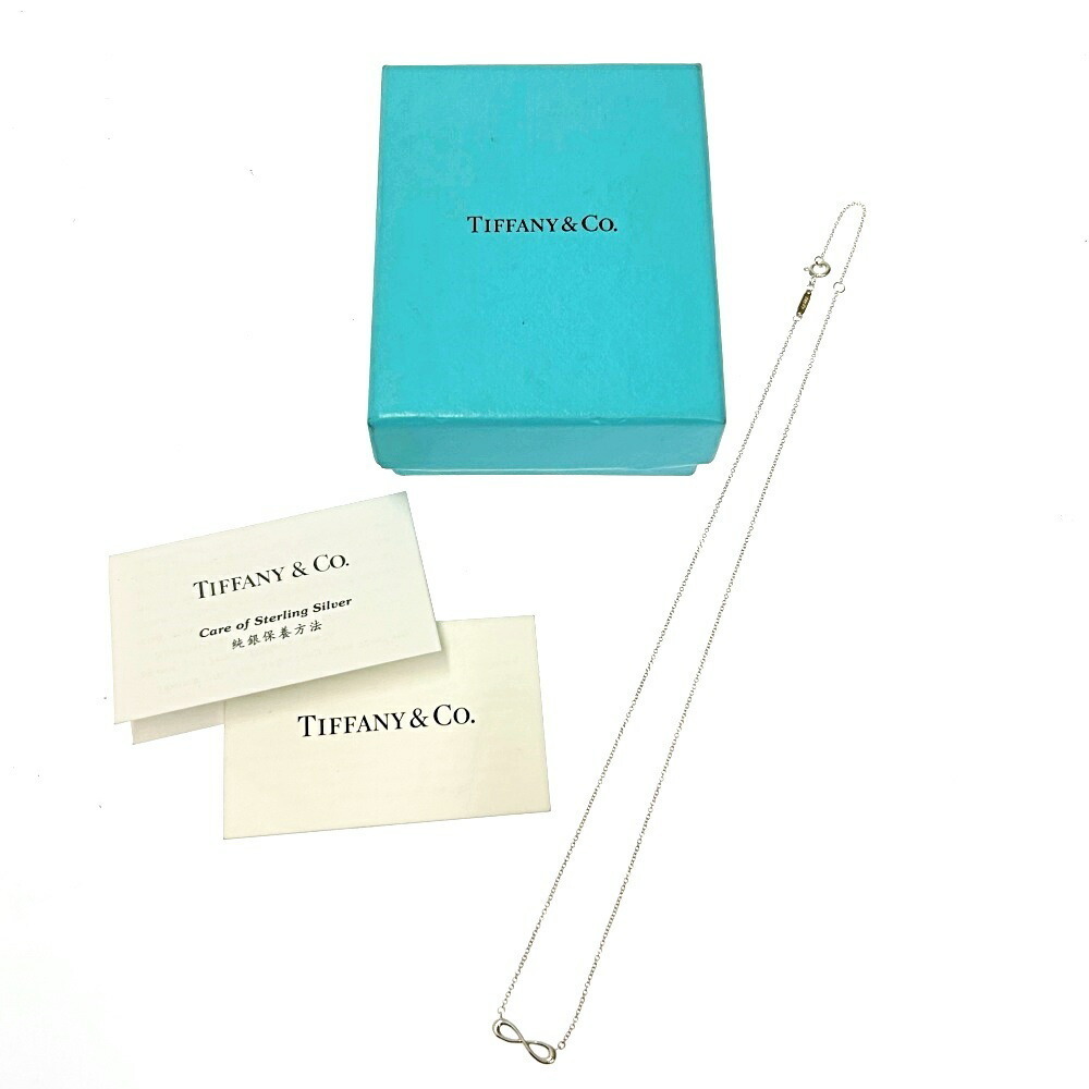 Tiffany Infinity Necklace Silver